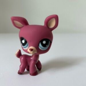 LPS Charming Pink Deer Figurine